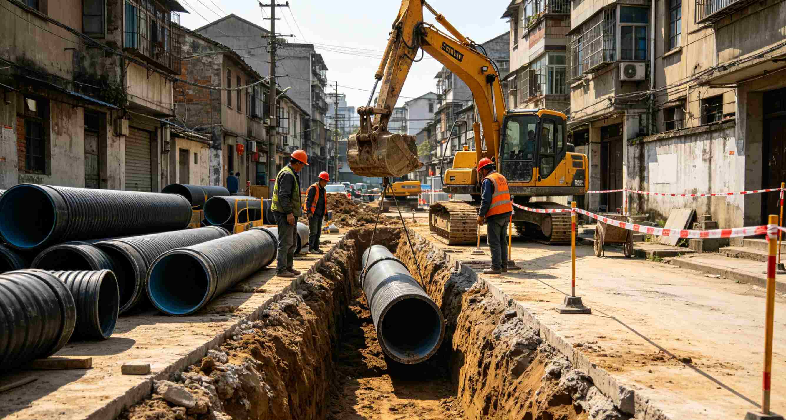 治理城市内涝隐患｜丰都县城区雨水管网改扩建工程主体完工
